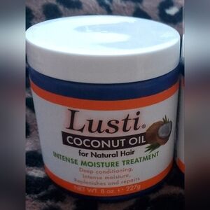 Coconut Oil Intense Moisture Treatment - Blue and White